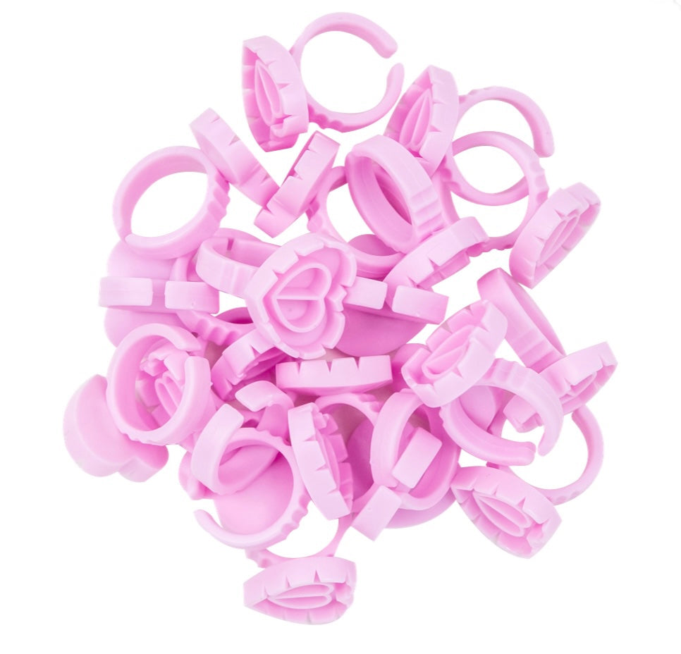 DISPOSABLE GLUE RINGS